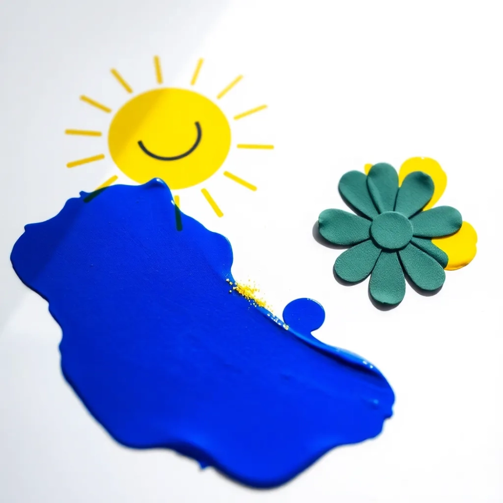 Malowanie palcami szablony do druku