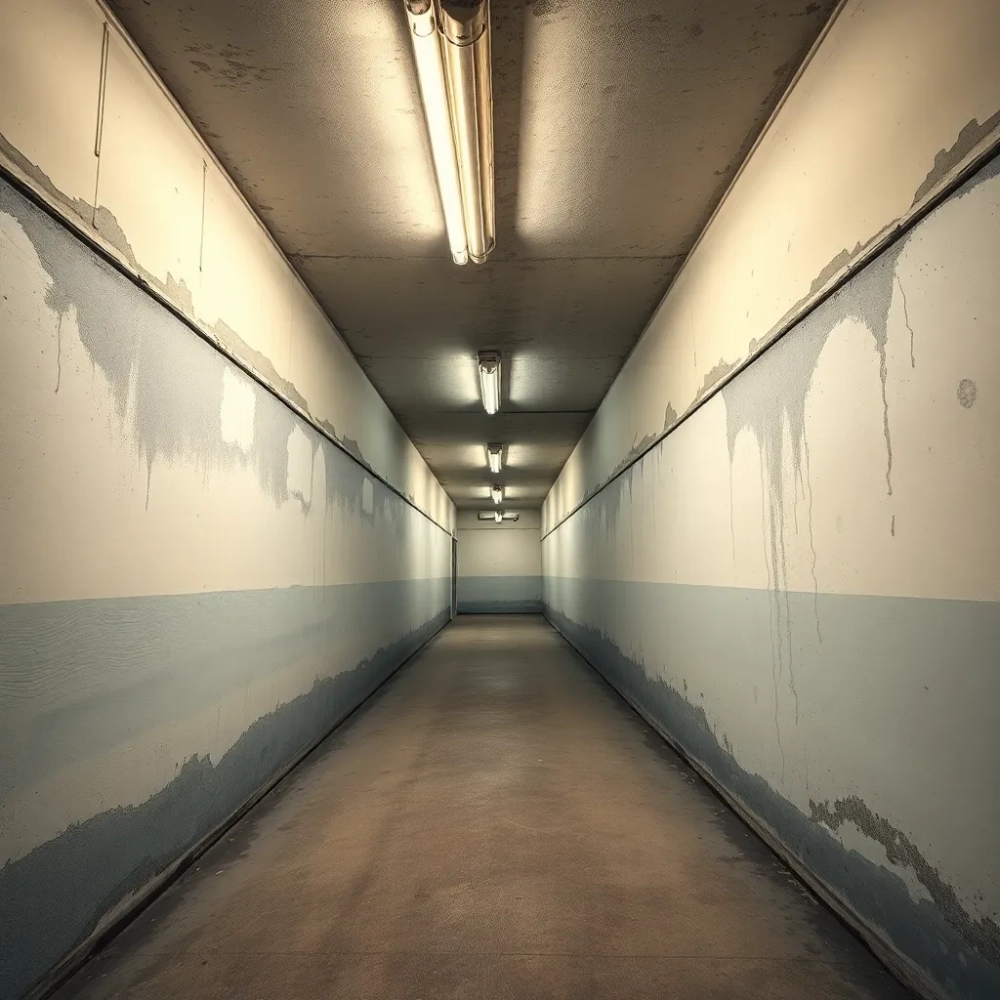 Malowanie piwnicy w bloku