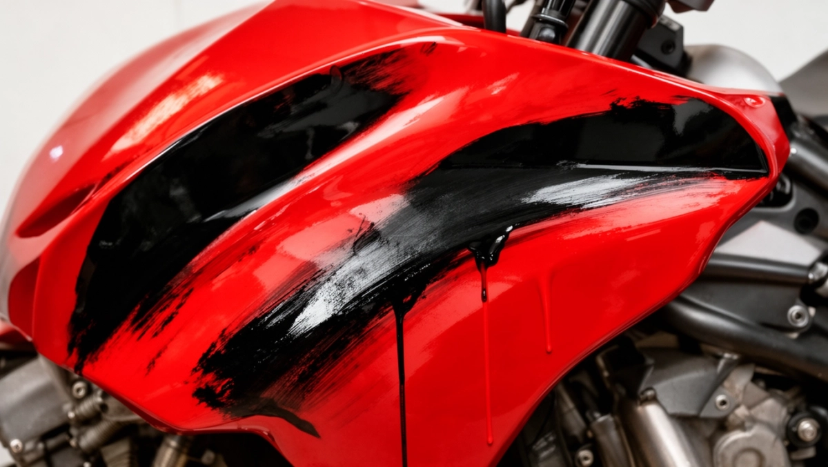 Malowanie plastików motocyklowych