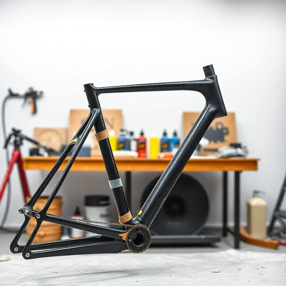 Malowanie ramy karbonowej cennik