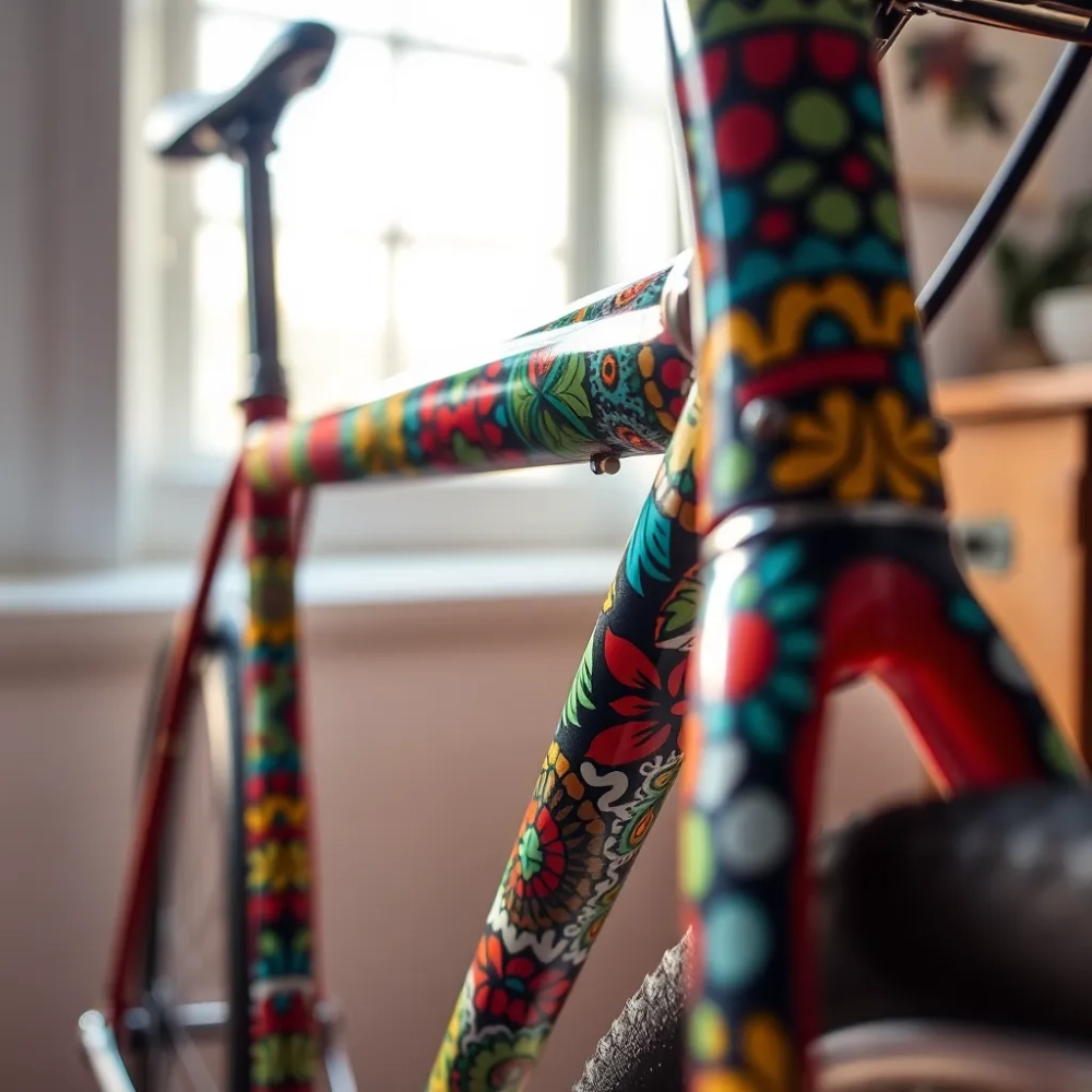 Malowanie roweru wzory