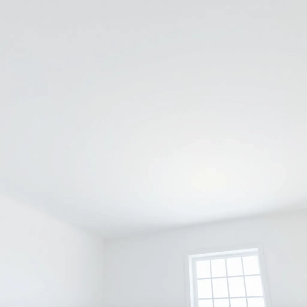 Malowanie sufitu prostopadle do okna