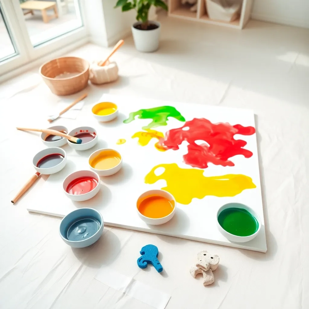 Malowanie z dzieckiem