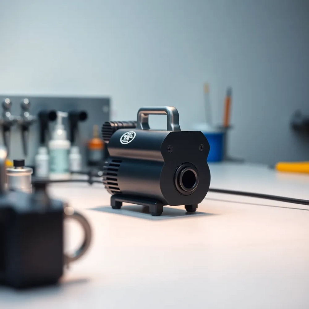 Mały kompresor do malowania