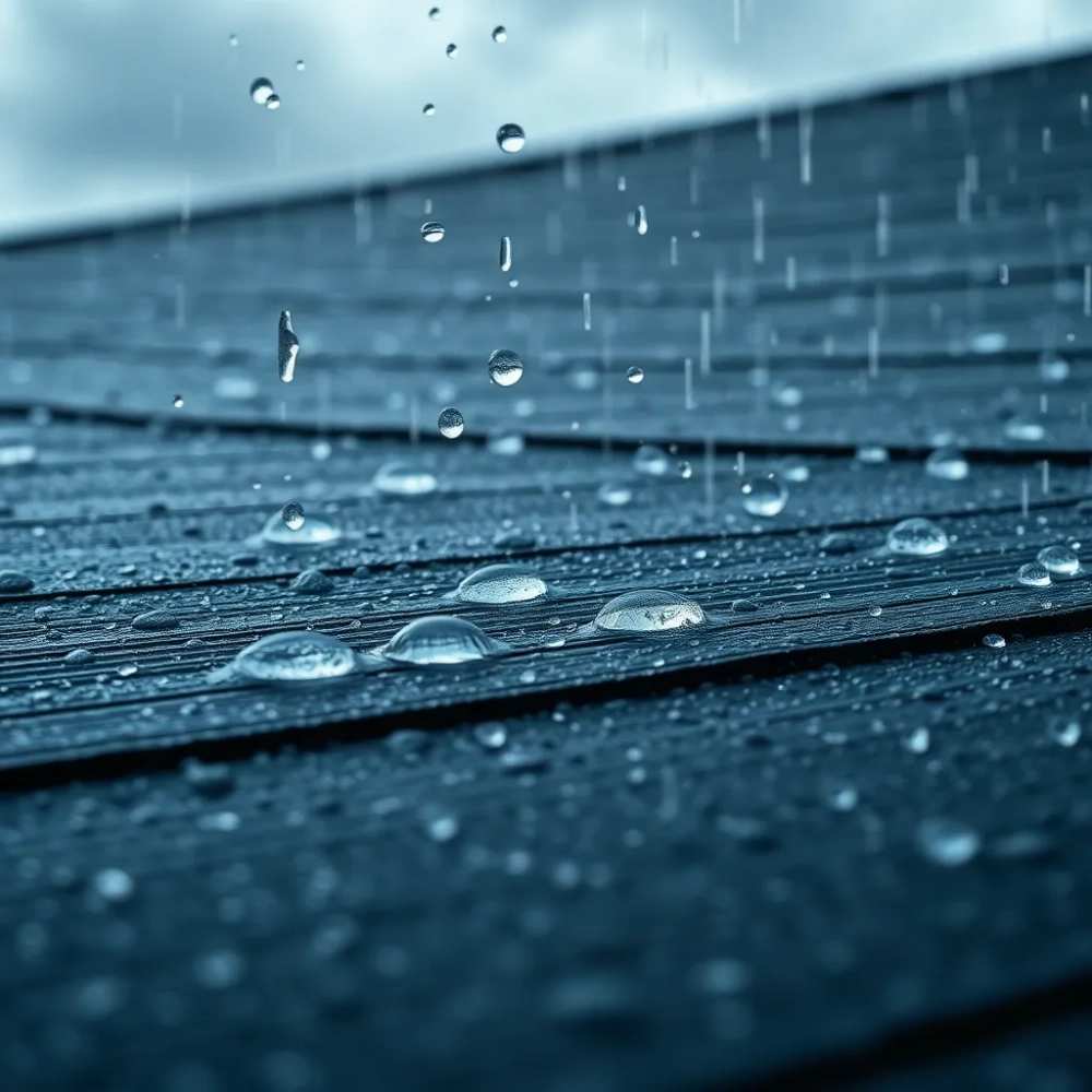 Membrana dachowa a deszcz