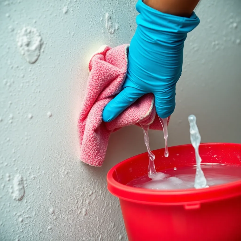 Mycie ścian przed malowaniem