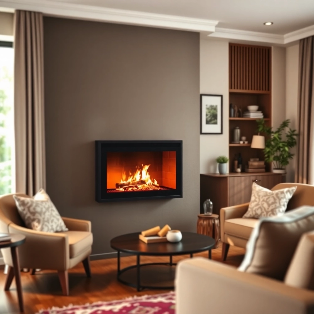 Na Jakiej Wysokości Kominek Od Podłogi