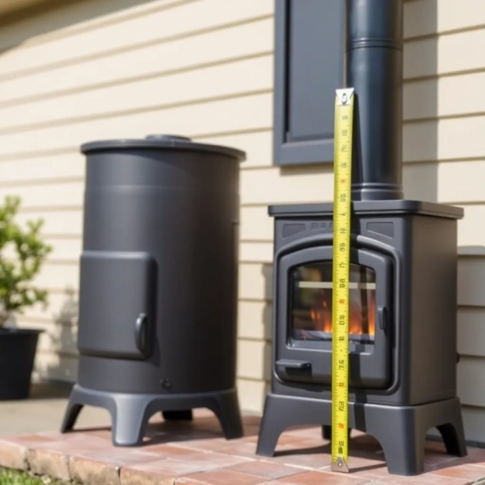 Na jakiej wysokości wlot do komina z pieca na pellet