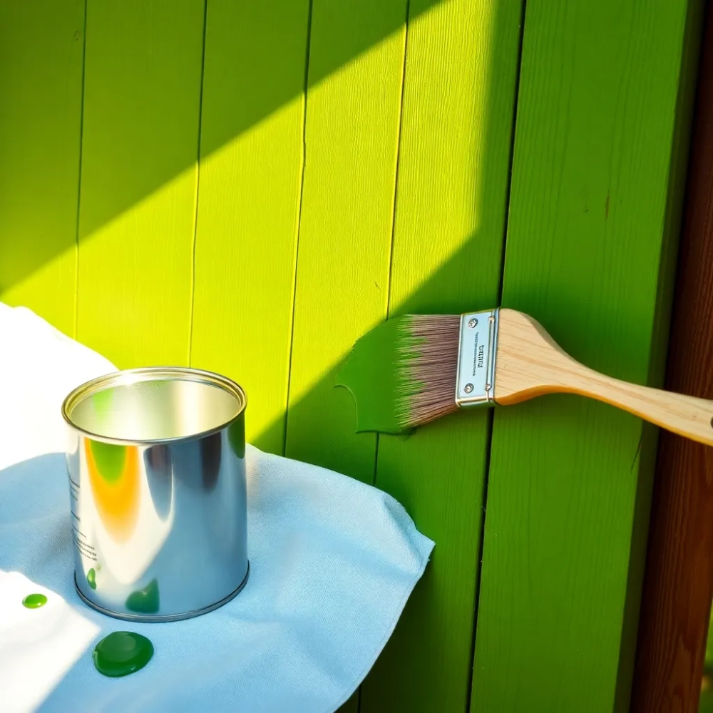 Najlepsza farba do malowania altanki