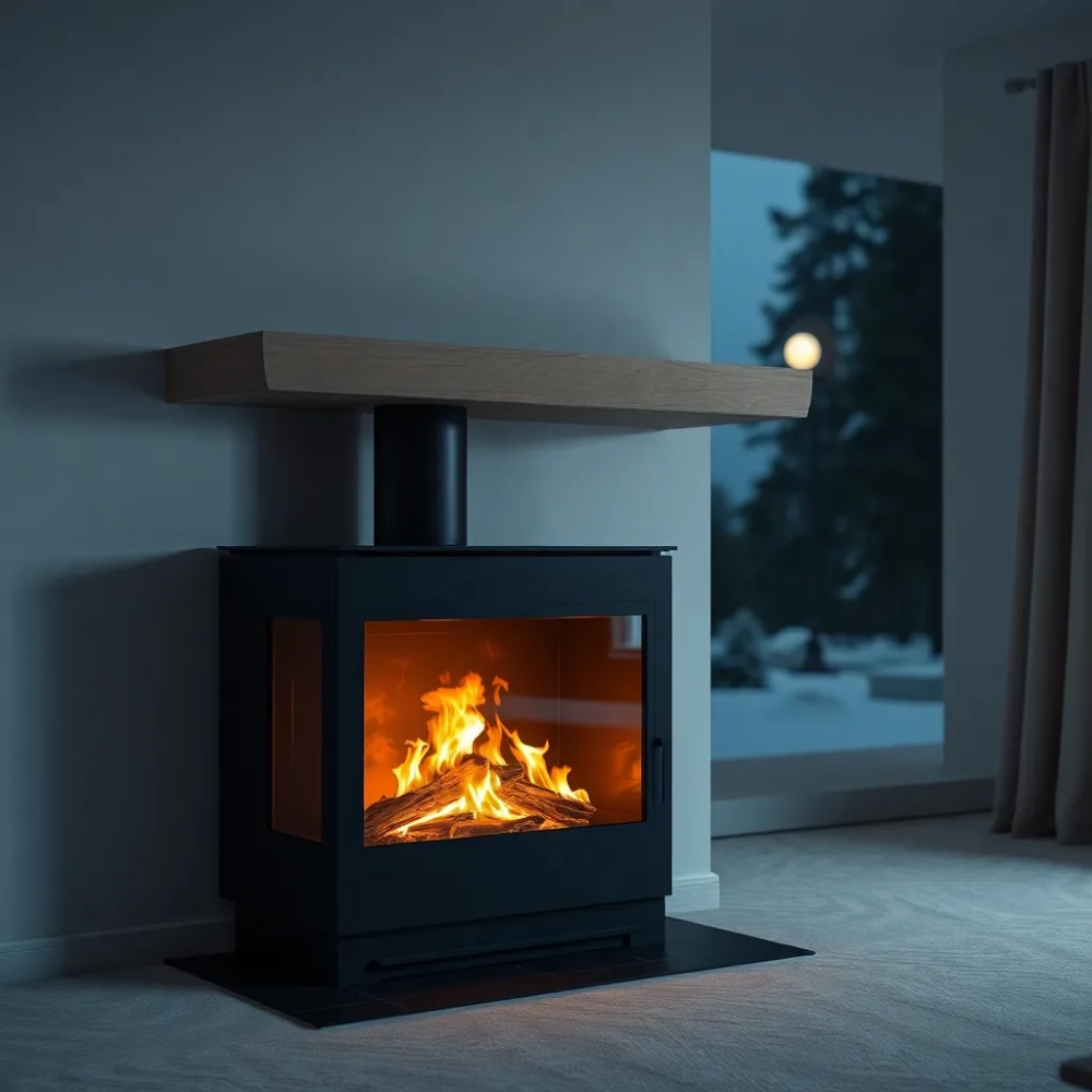 Najlepsze kominki z płaszczem wodnym