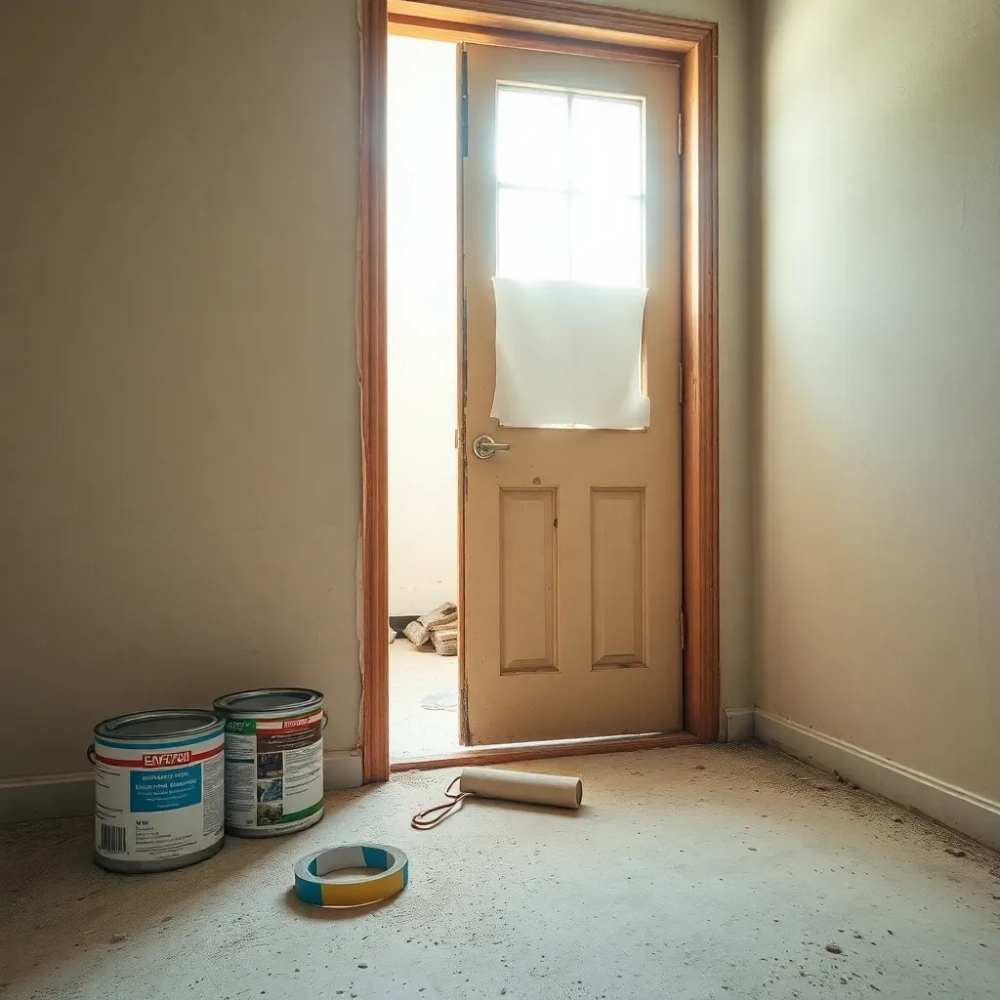 Najpierw malowanie czy drzwi