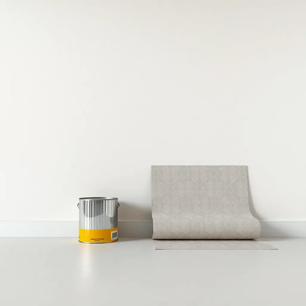 Najpierw malowanie czy tapetowanie