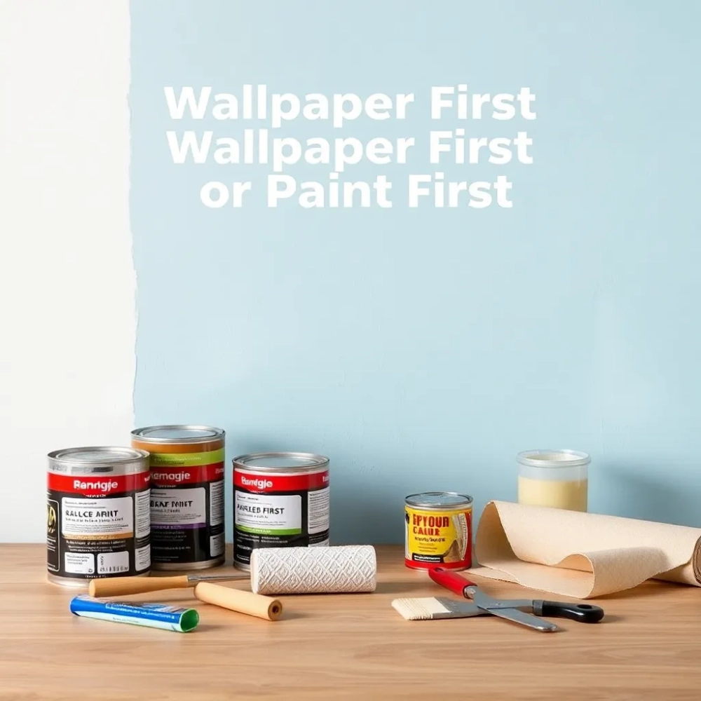 Najpierw tapeta czy malowanie