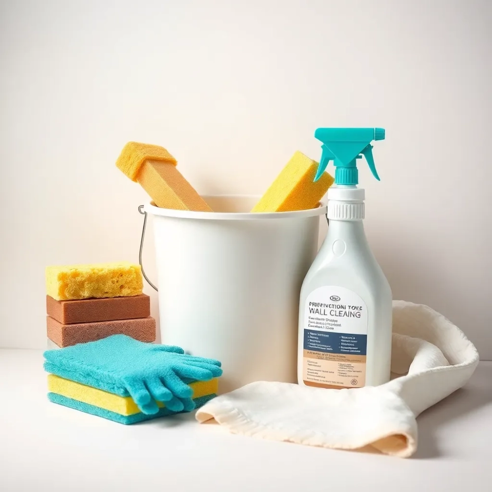 Narzędzia do mycia ścian przed malowaniem