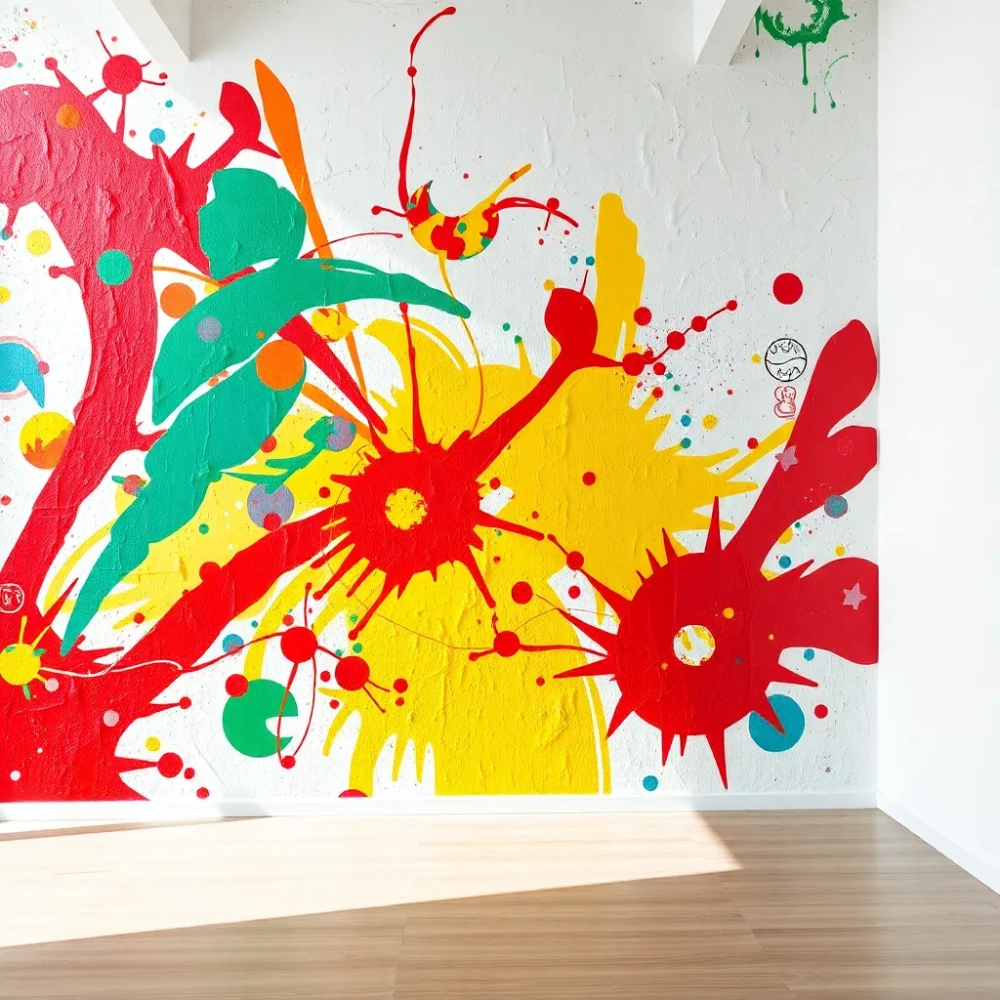 nowoczesne malowanie ścian