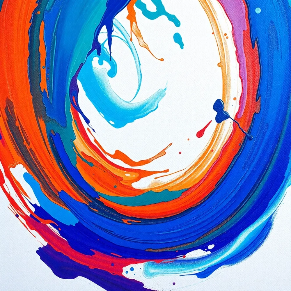 Obrazy malowane akrylem na płótnie