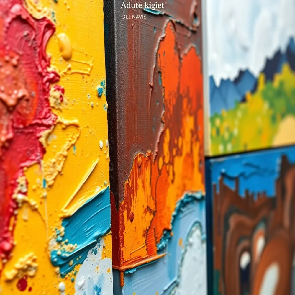 Obrazy olejne ręcznie malowane na płótnie cena