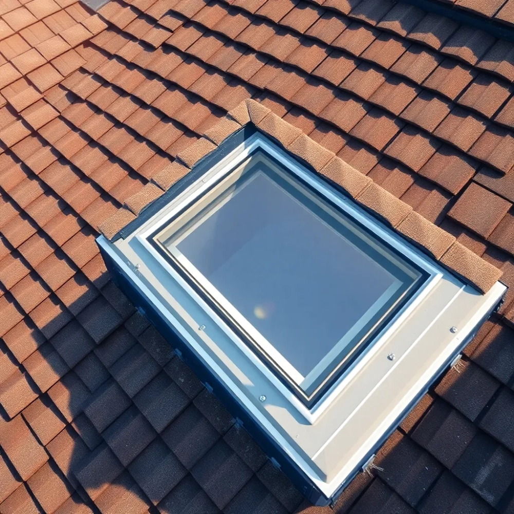 Obróbka okna dachowego cena robocizny