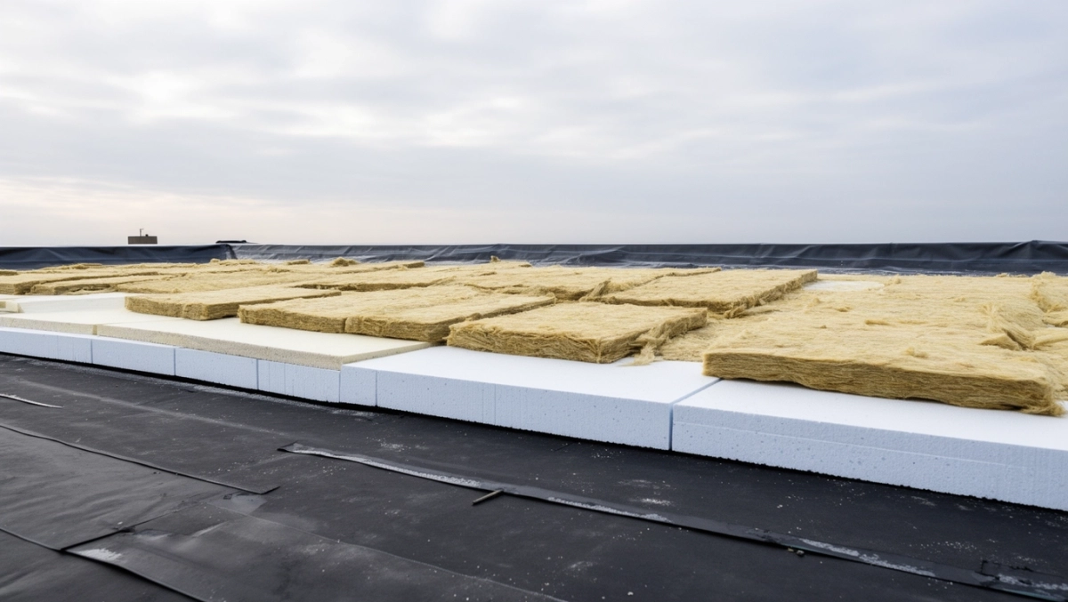 Ocieplenie dachu płaskiego pokrytego papą