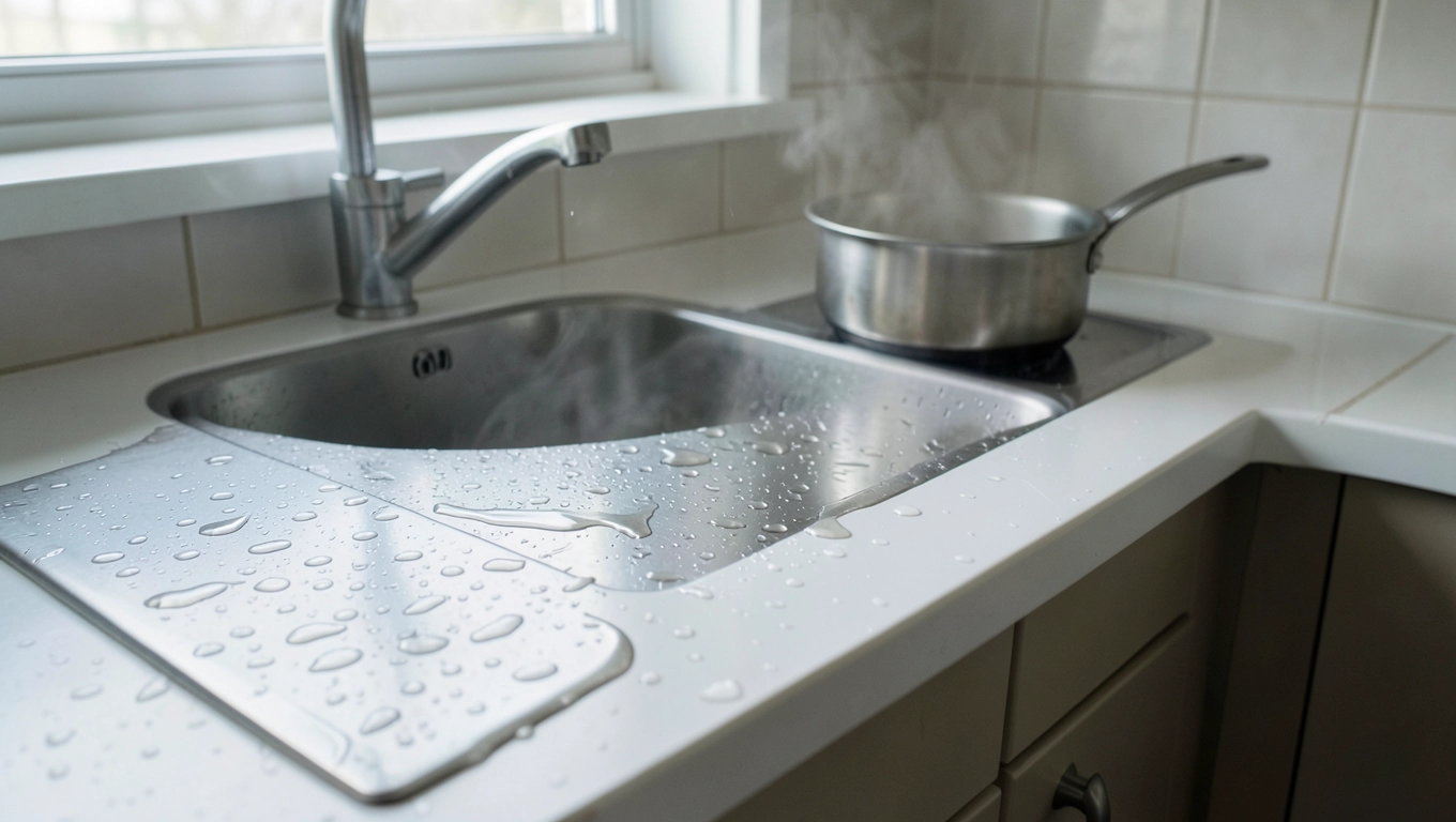 Odporność na wilgoć i plamy w kuchni