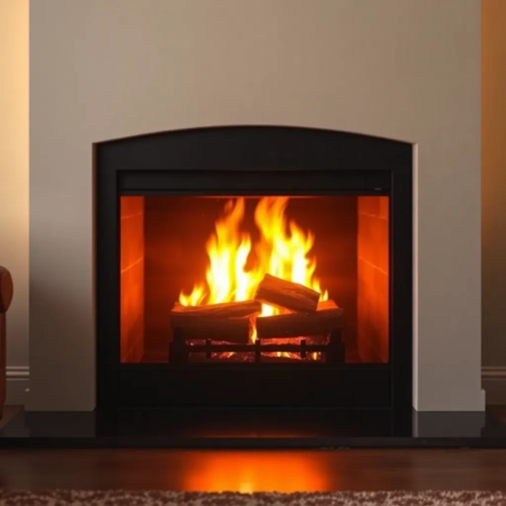 Ogrzewanie domu kominkiem z płaszczem wodnym