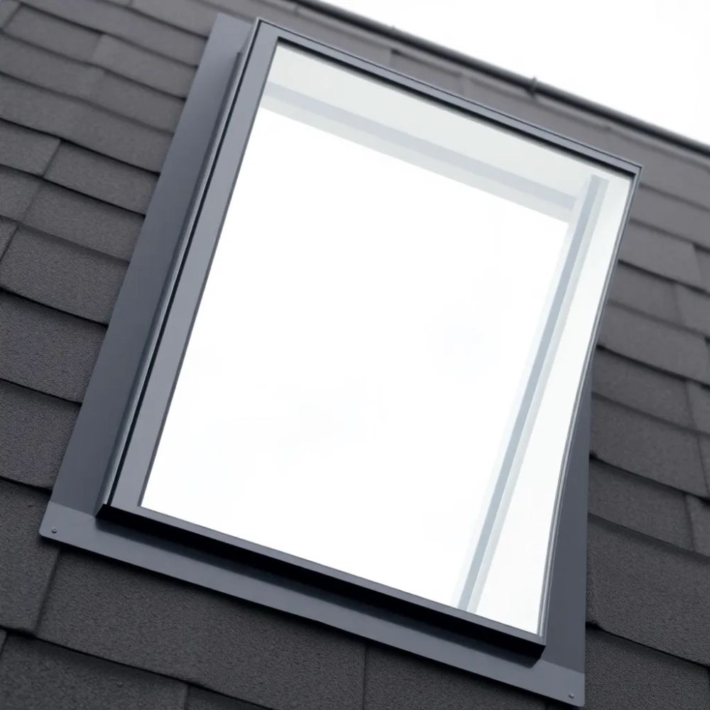 okna dachowe 3szybowe z kołnierzem