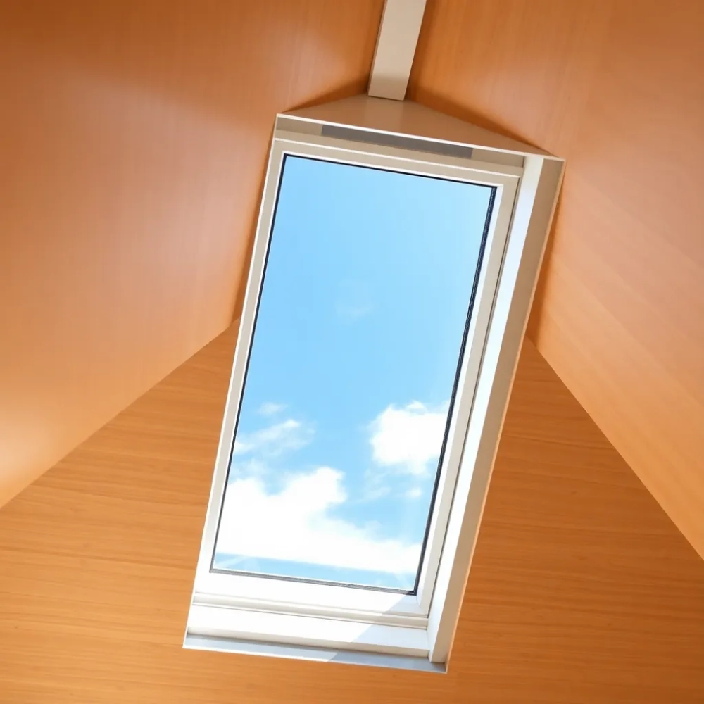 Okno dachowe z montażem