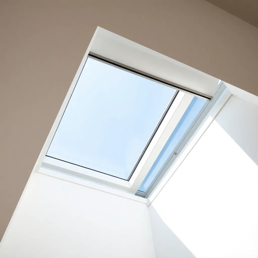 Okno dachowe z roleta zewnętrzna
