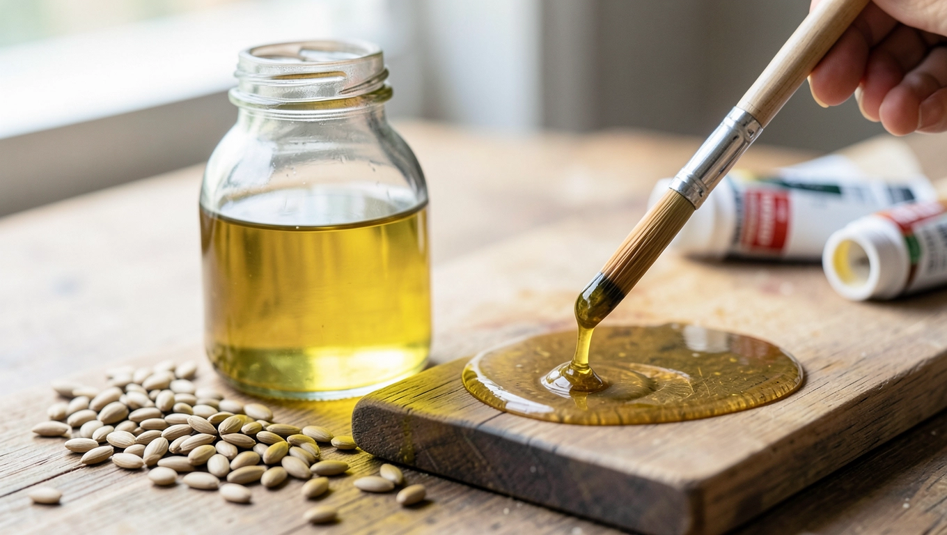 Olej lniany do rozcieńczania