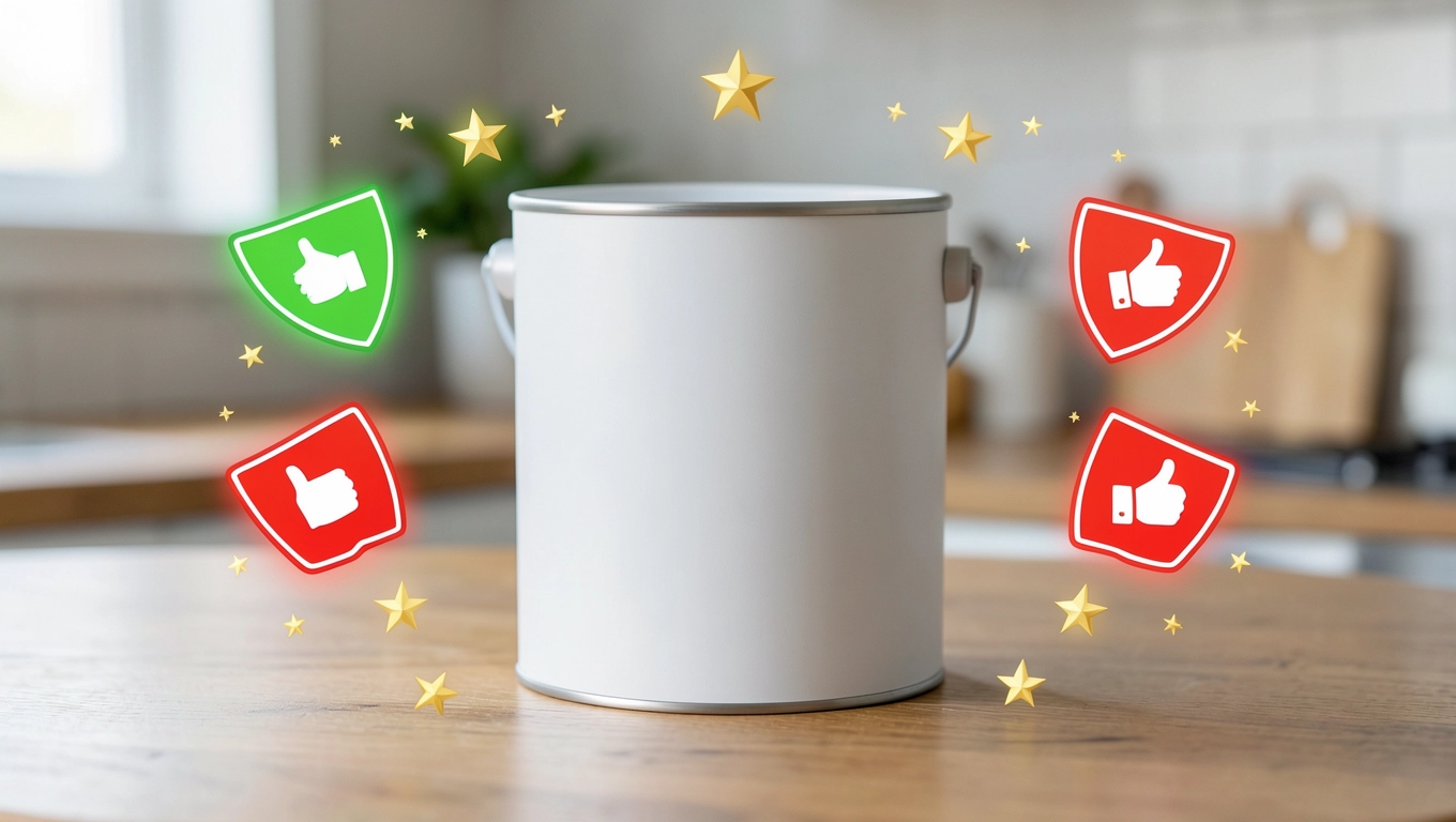 Opinie o białej farbie do kuchni 10l