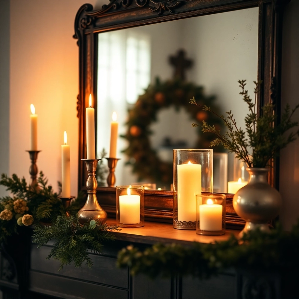 Ozdoby na kominek inspiracje