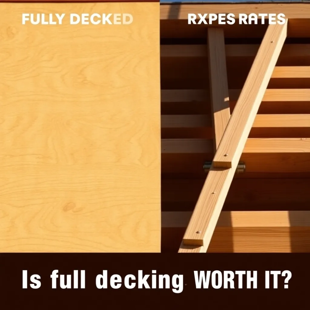 Pełne deskowanie dachu czy warto