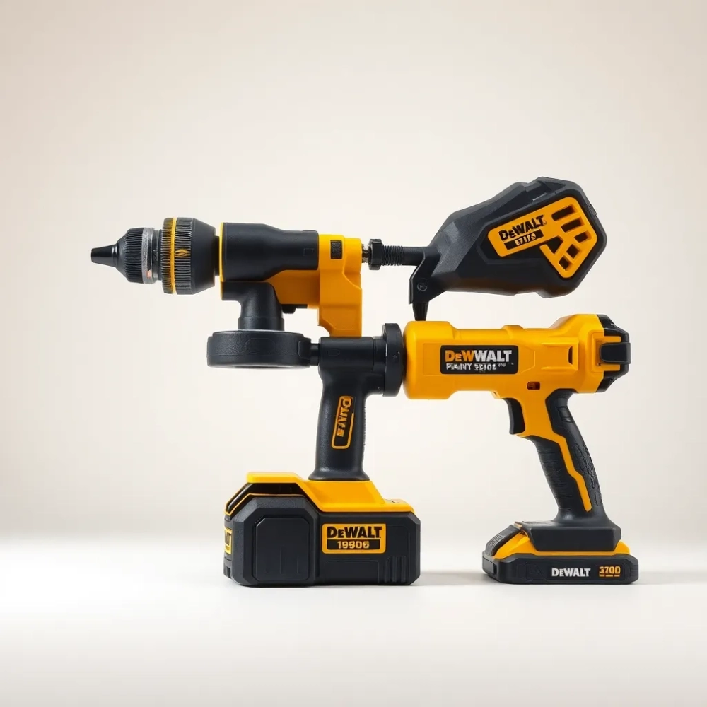 Pistolet do malowania na baterie Dewalt