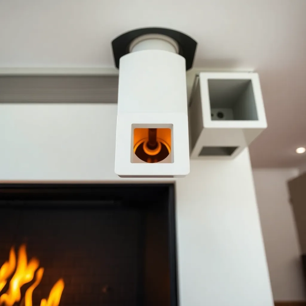 Podłączenie kominka do rekuperacji