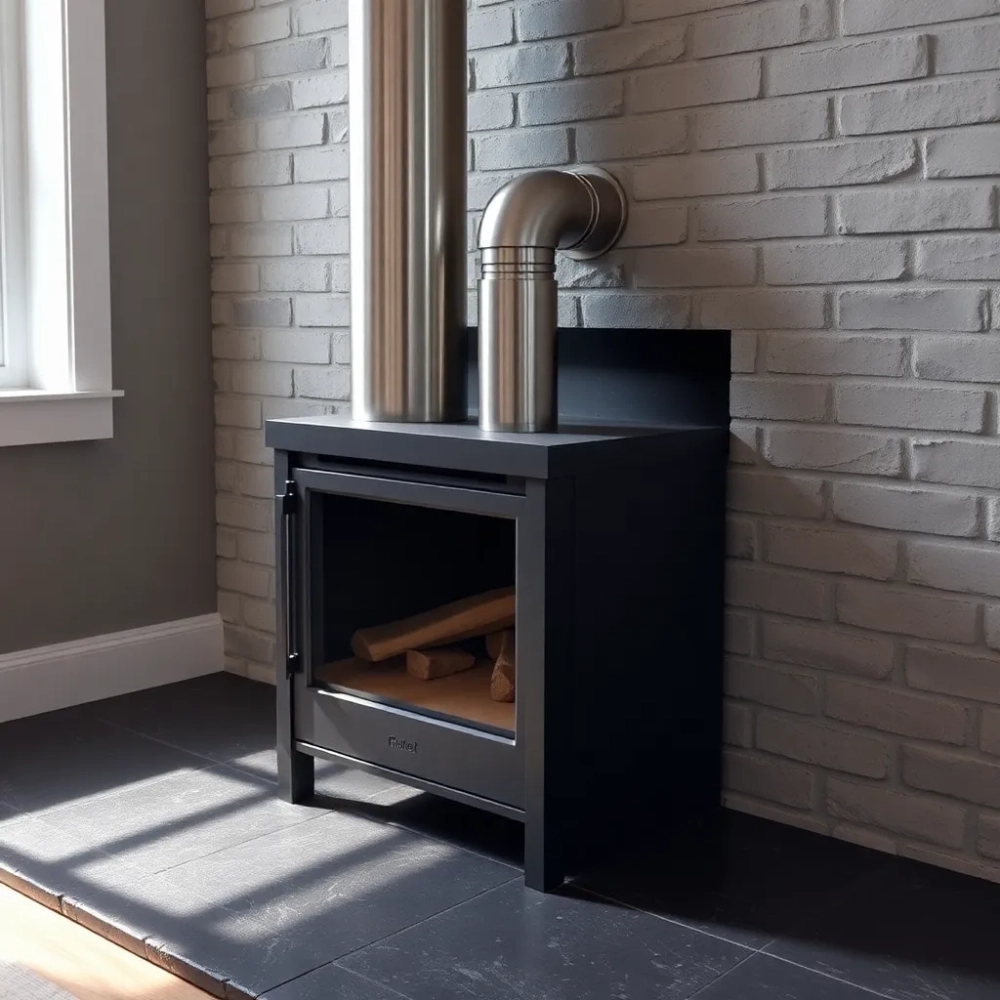 PODŁĄCZENIE kominka WOLNOSTOJĄCEGO do komina