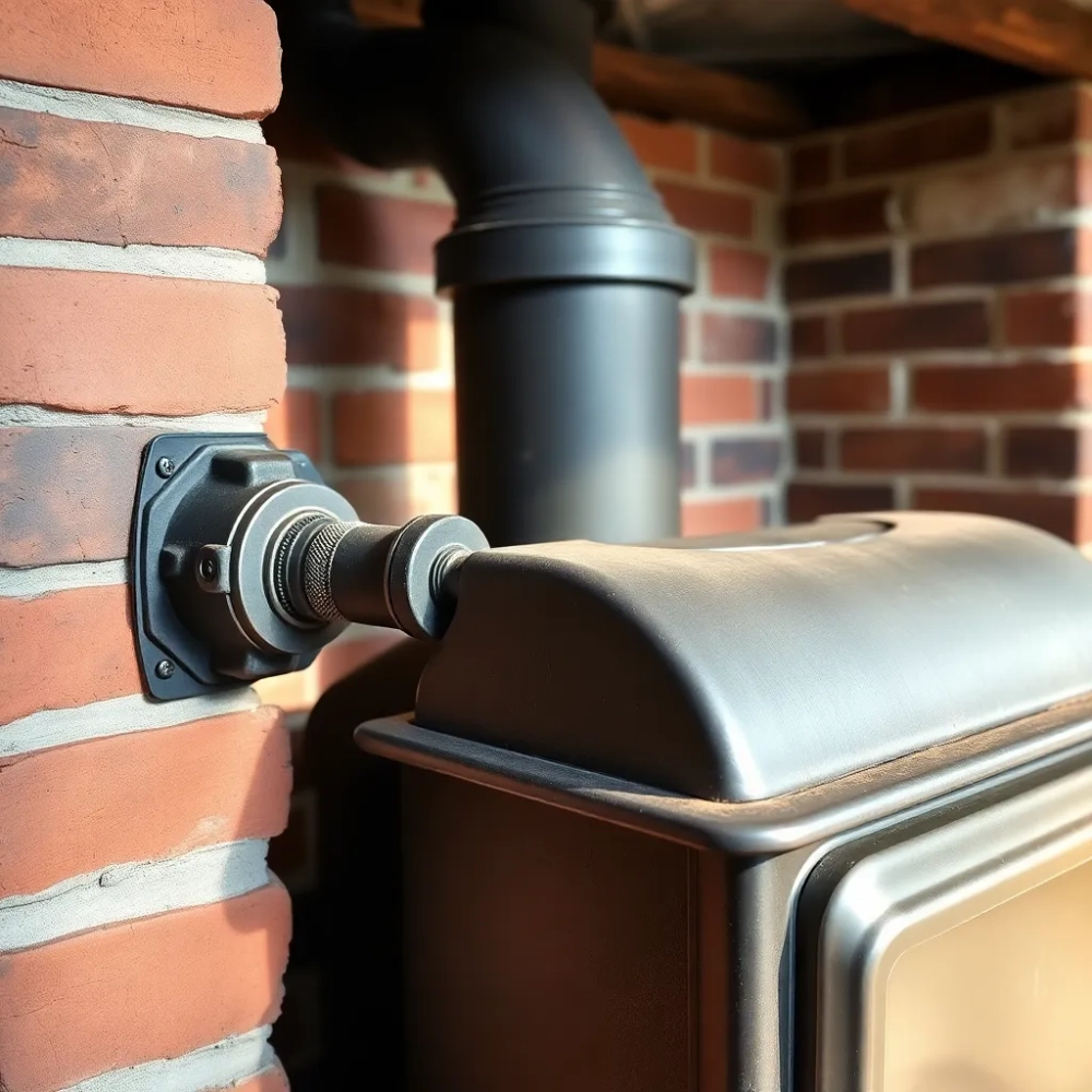 Podłączenie kozy do komina murowanego