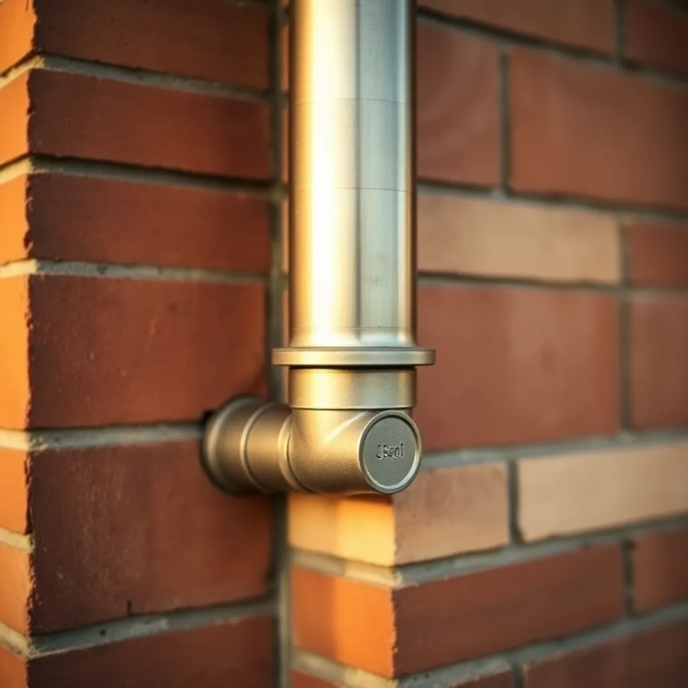 Podłączenie pieca do komina z cegły