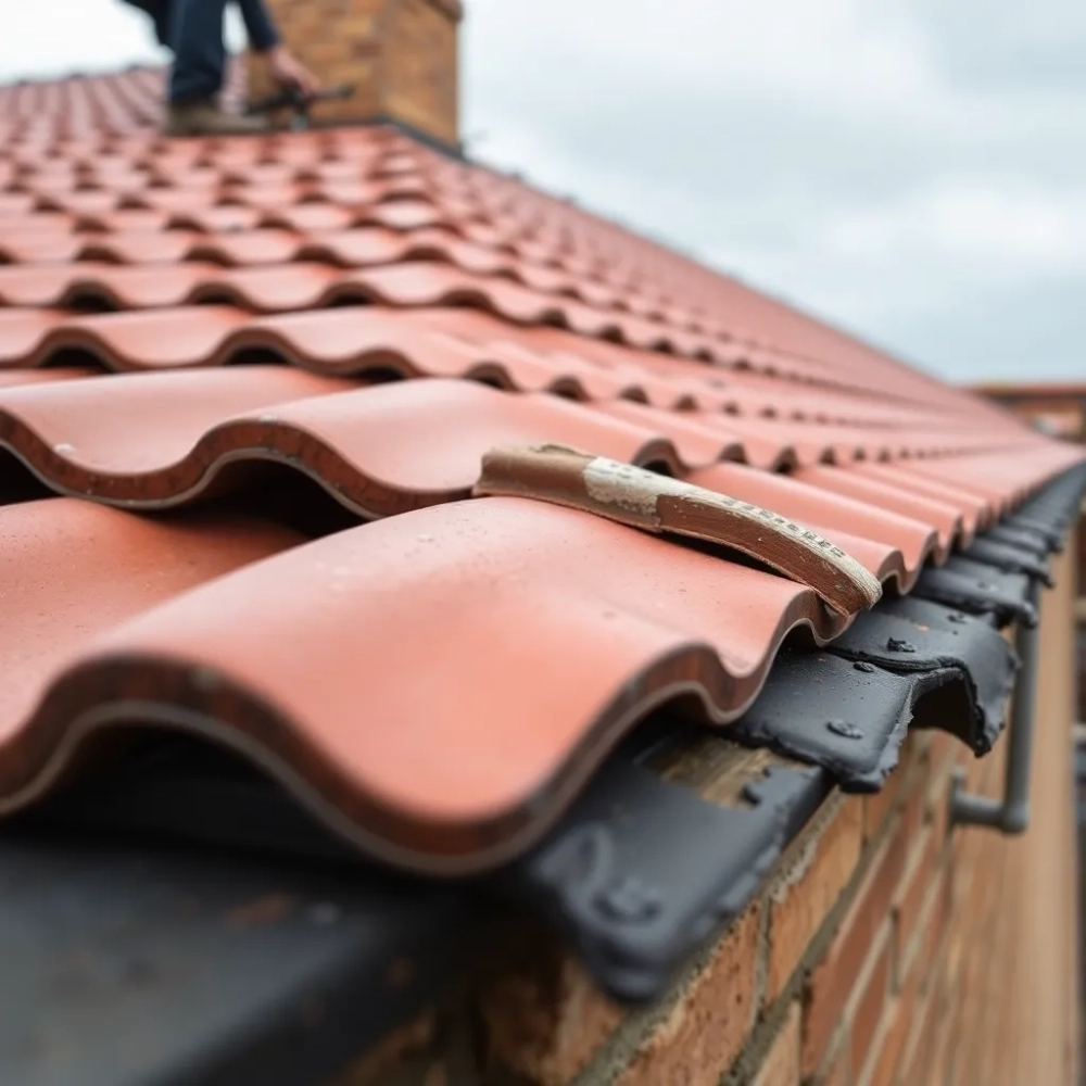 Położenie dachówki ceramicznej cena za m2