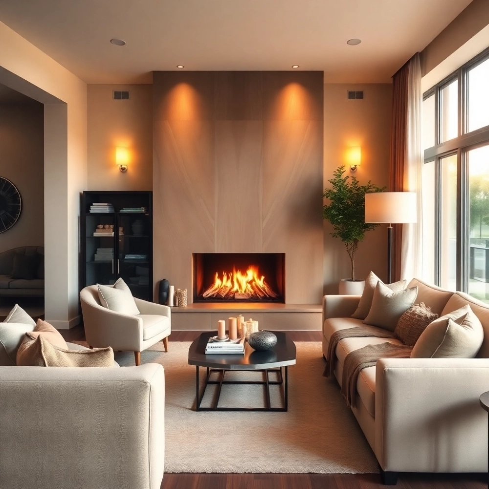 Pomysł Na Kominek W Salonie