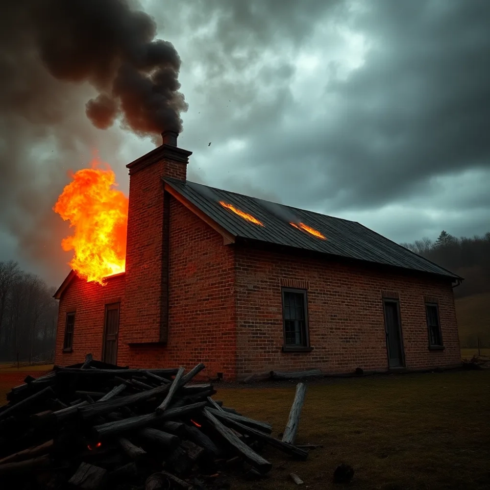 Pożar a brak przeglądu kominiarskiego