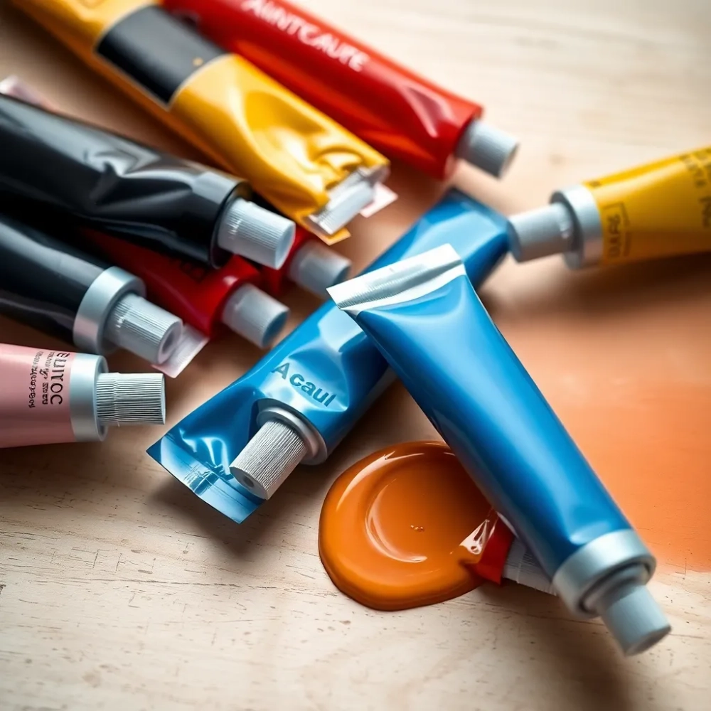 Profesjonalne farby do malowania na płótnie