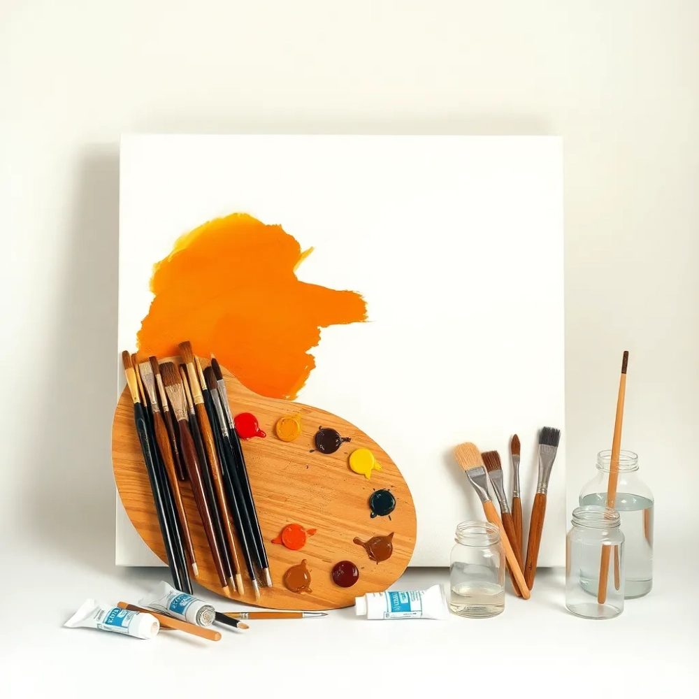 Profesjonalny zestaw do malowania na płótnie