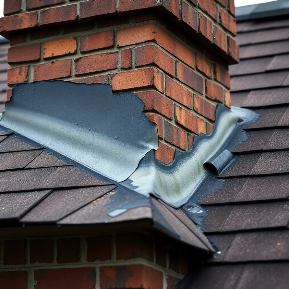 Przeciekanie Dachu Przy Kominie