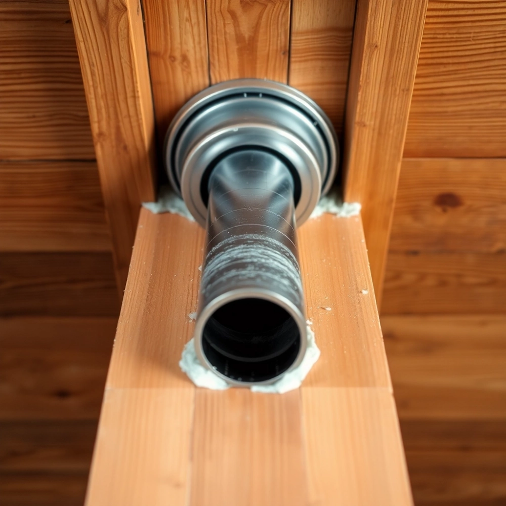 Przejście Komina Przez Strop Drewniany