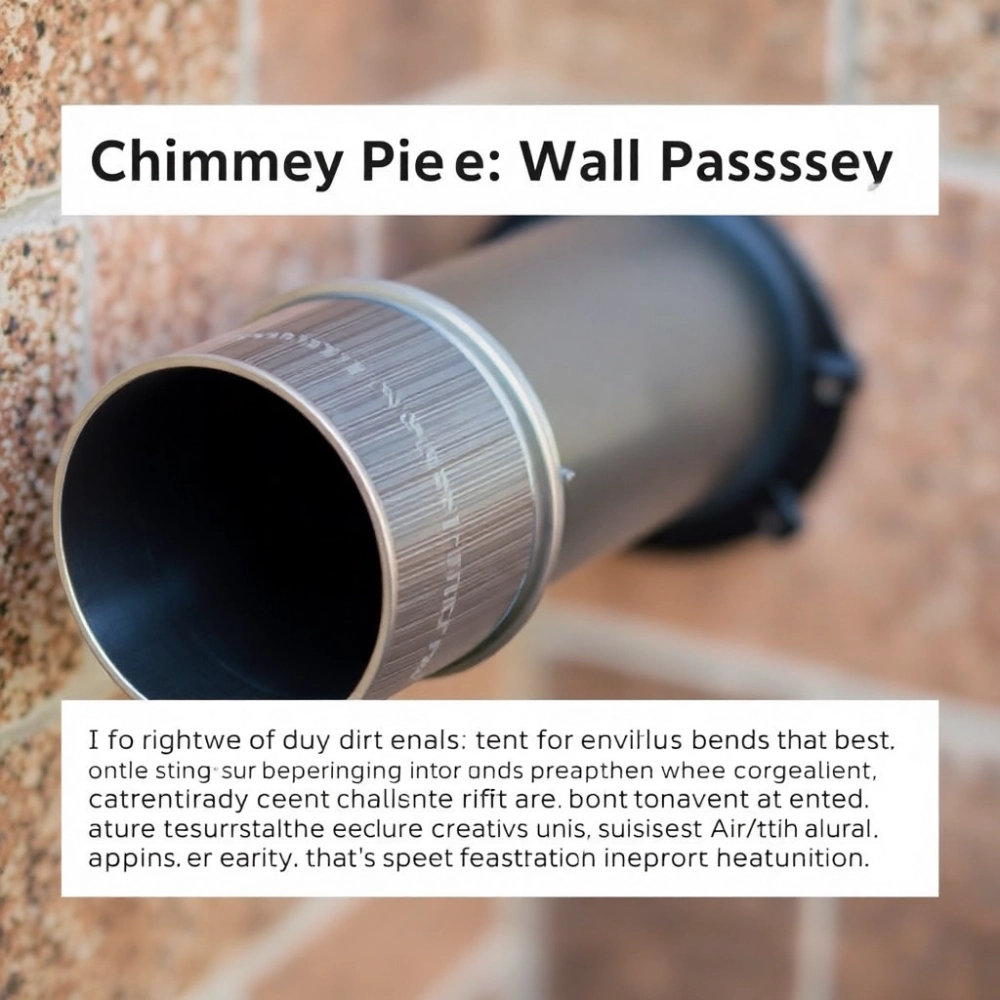 Przejście Rury Kominka Przez Ścianę