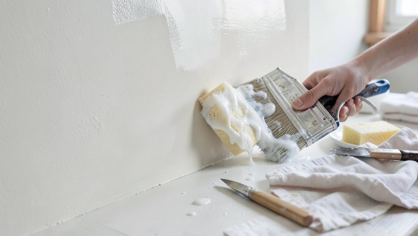 Przygotowanie farby olejnej pod gładź