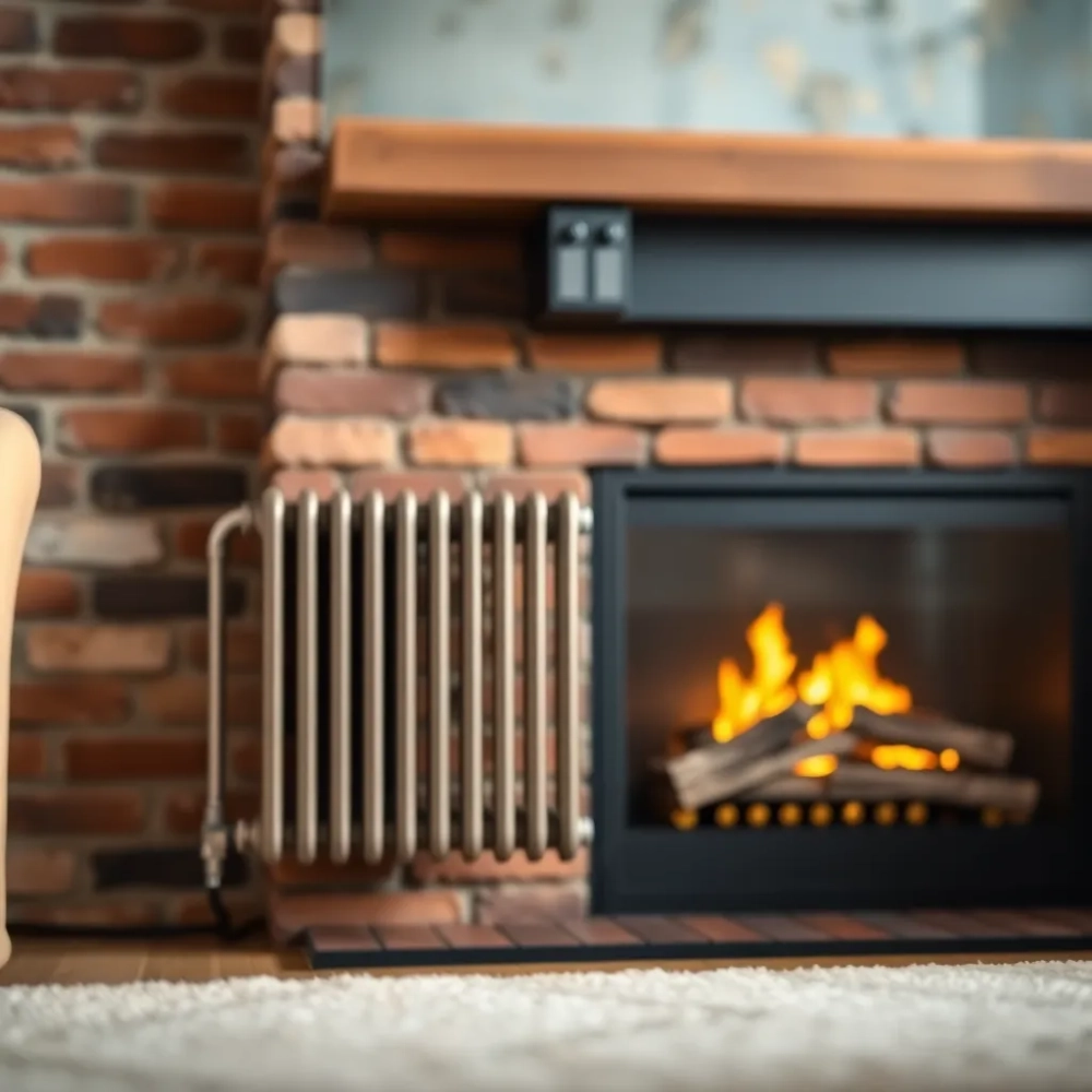 Radiator do kominka