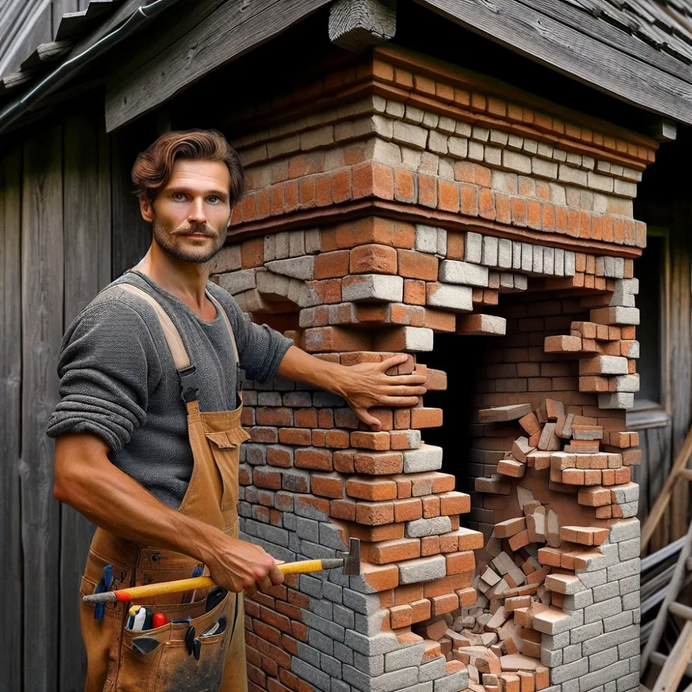 Remont Starego Komina Z Cegły