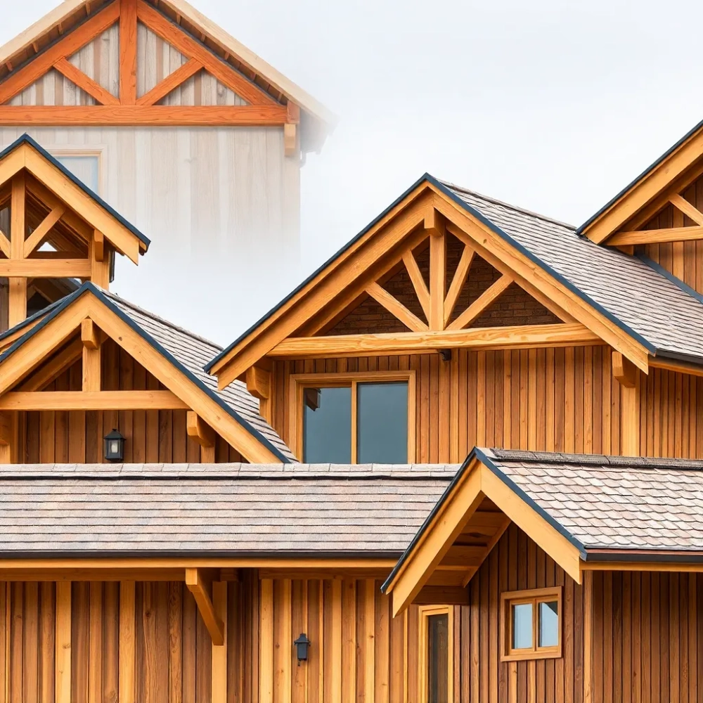 Rodzaje dachów drewnianych