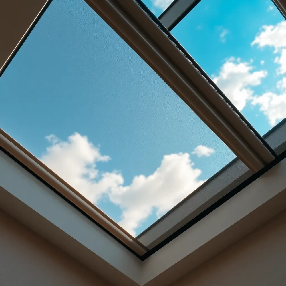 Roleta moskitiera na okno dachowe